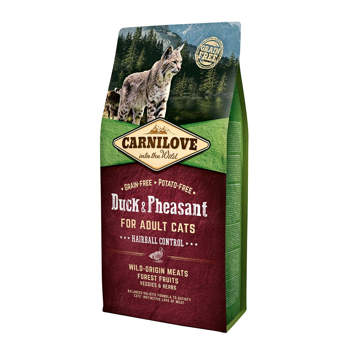 Carnilove Cat Adult - Duck & Pheasant / Hairball Control