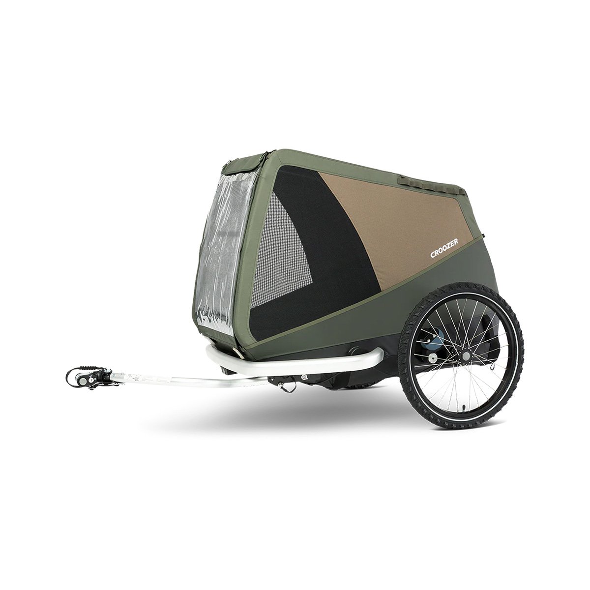 Croozer Fahrradanhänger Dog Mikke Moss Green | Gebrauchtware