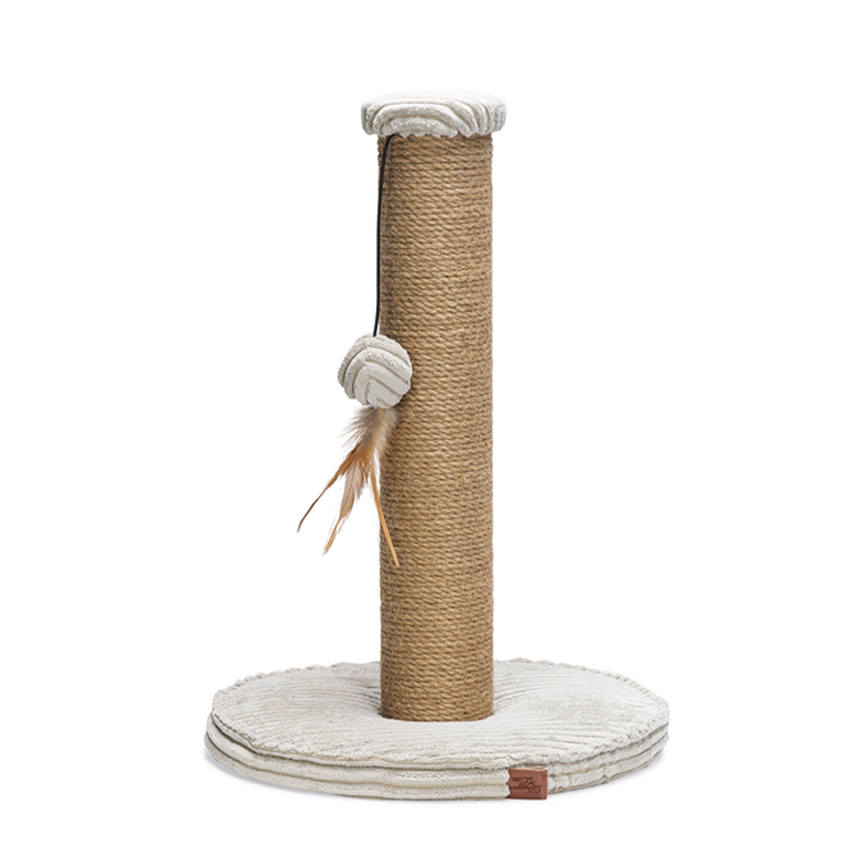 Designed by Lotte Kratzstamm Ribbed hellgrau