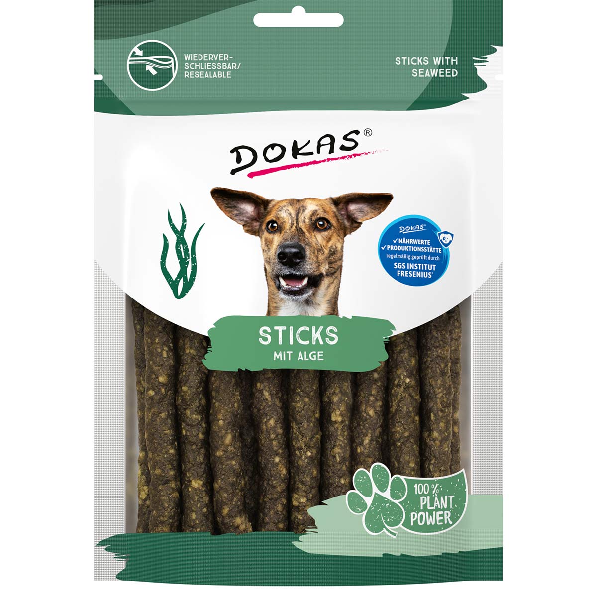 Dokas Sticks mit Alge 105 g
