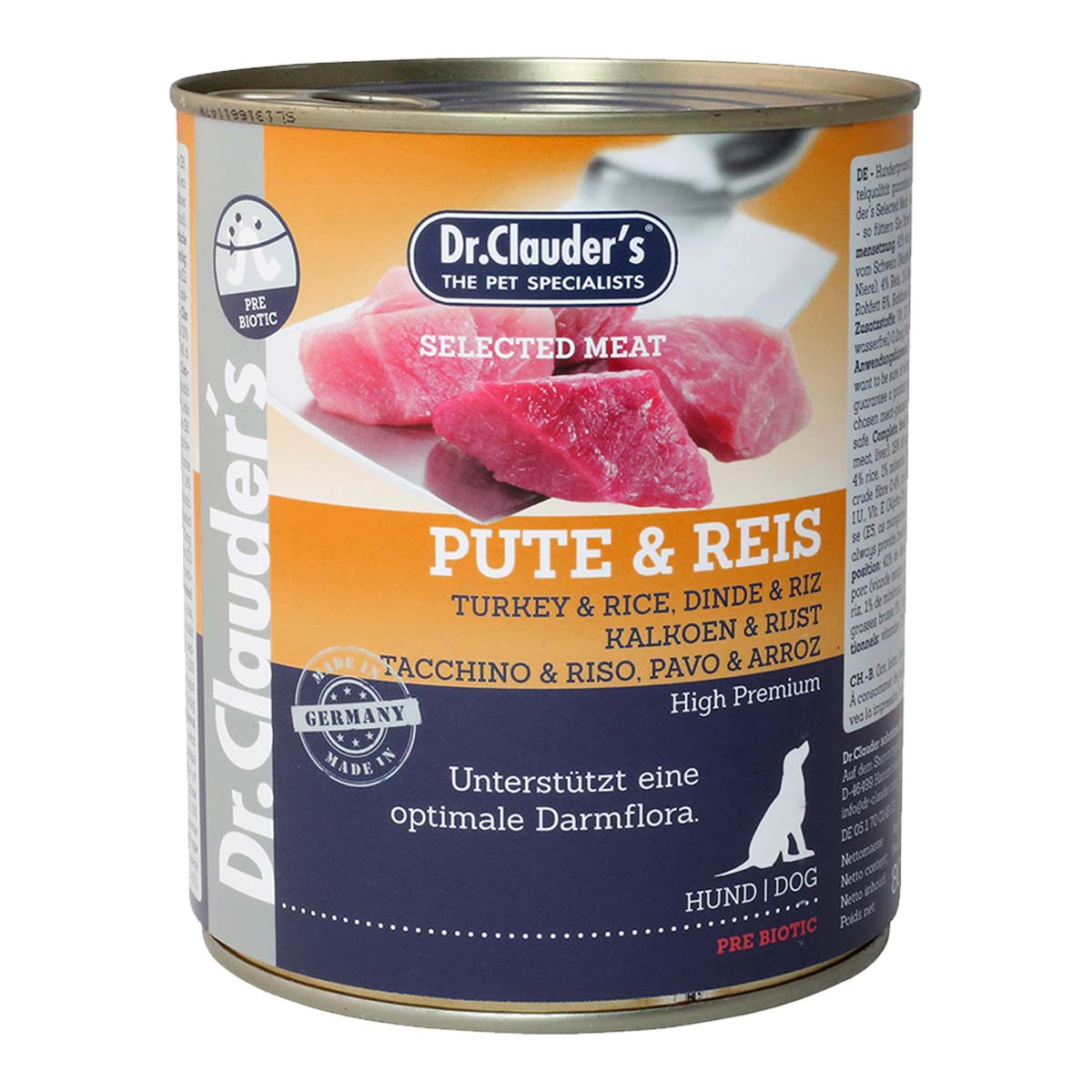 Dr. Clauders Selected Meat PreBiotics Pute &amp; Reis