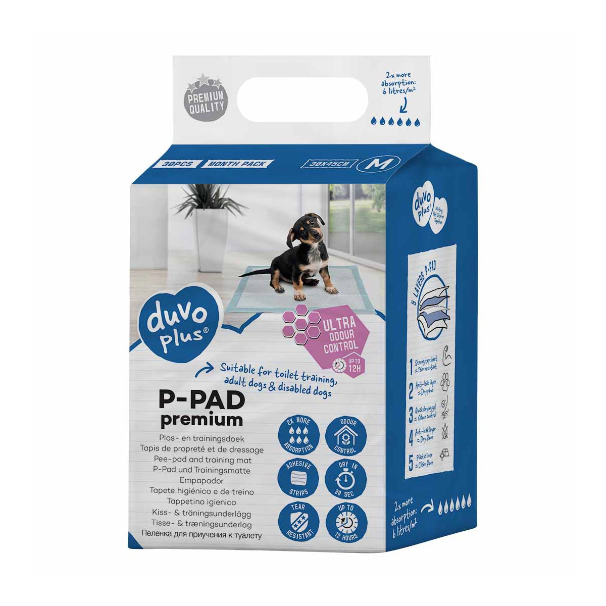 Duvoplus P-Pad Premium Geruchskontrolle 30st