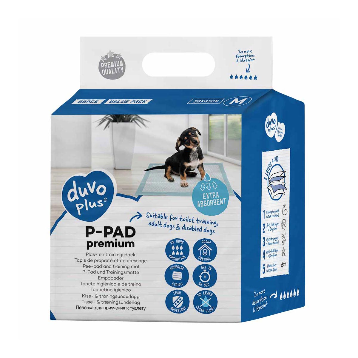 Duvoplus P-Pad Premium 50st