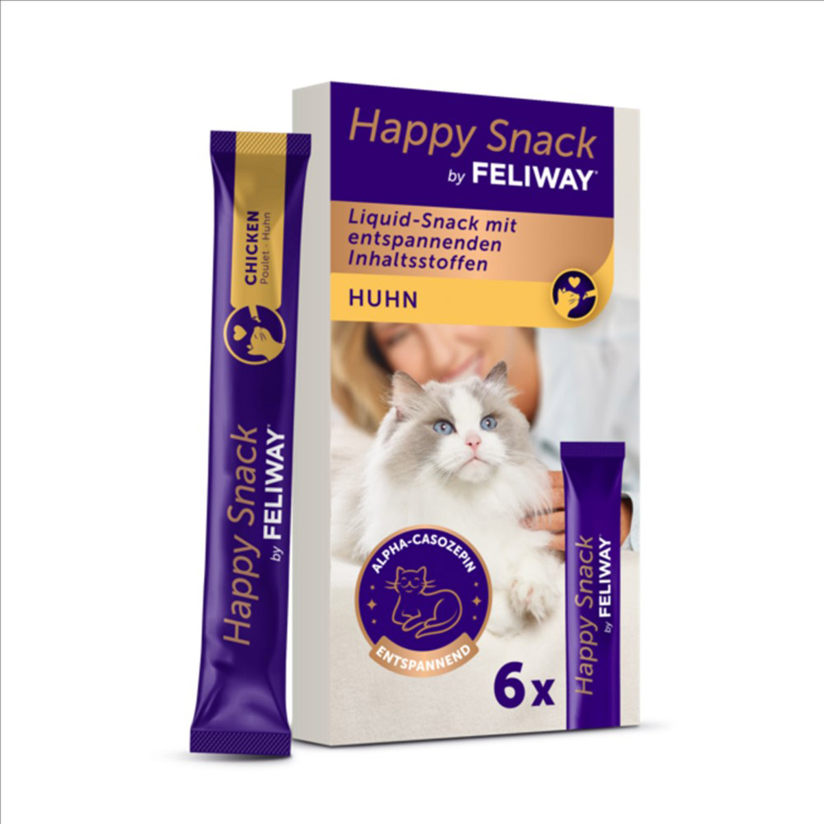 FELIWAY Happy Snack Huhn 6x15 g