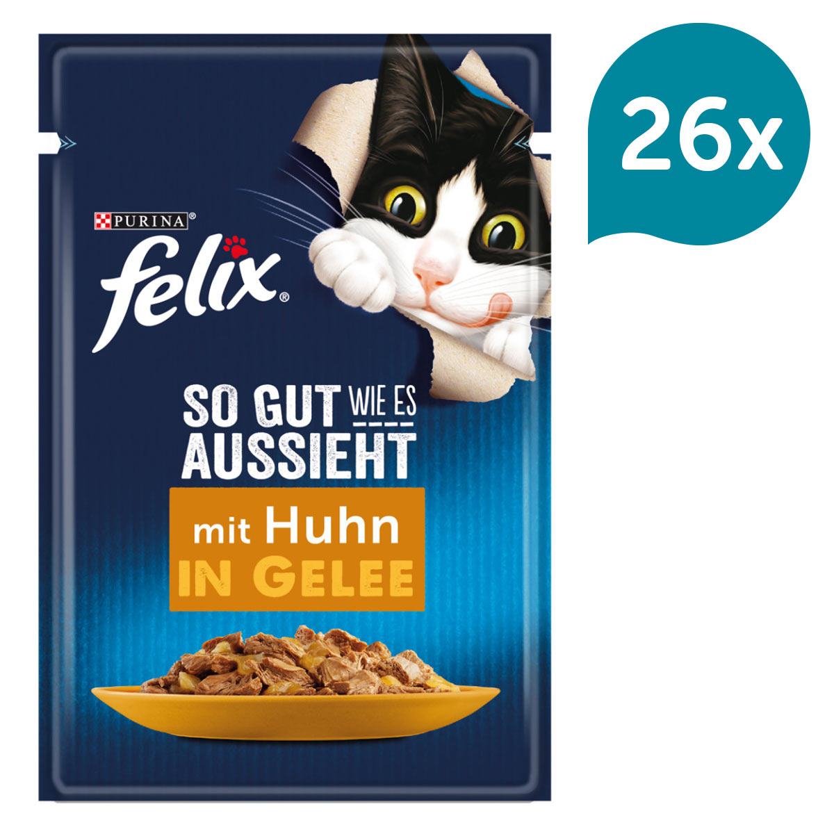 FELIX So gut wie es aussieht in Gelee mit Huhn