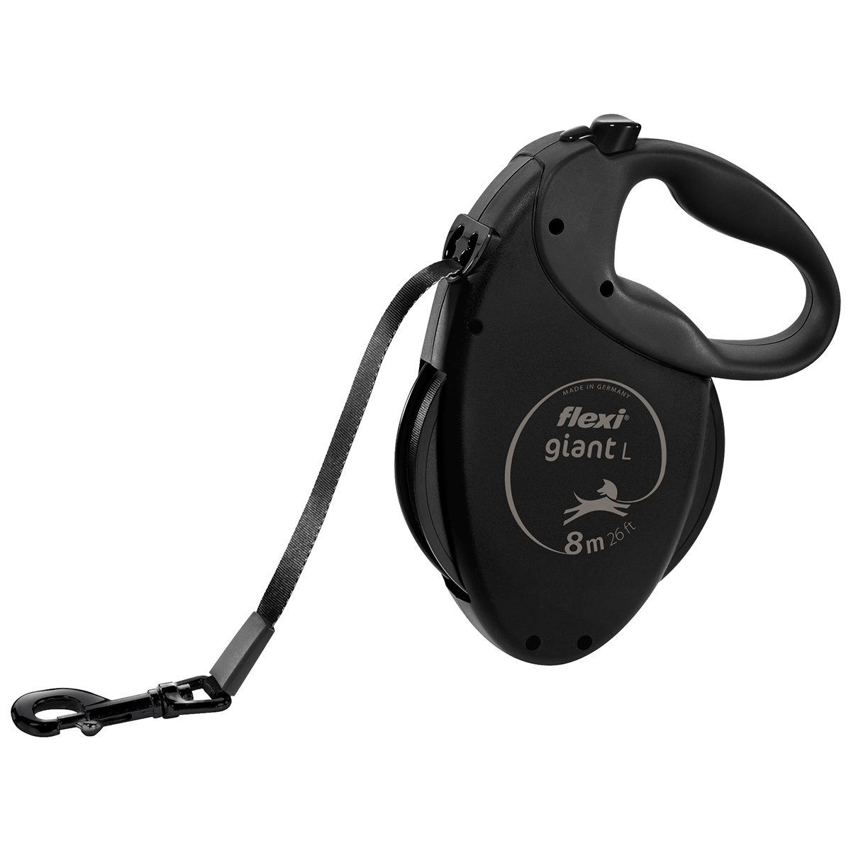 Flexi Giant Black Edition Rollleine 8 m | Gebrauchtware