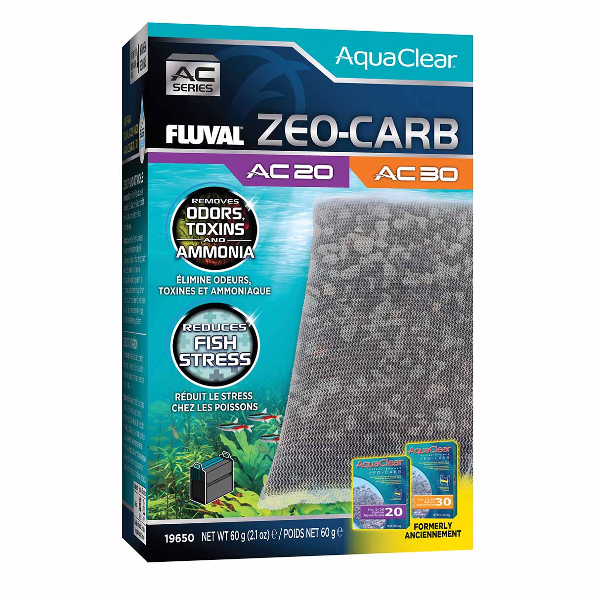 Fluval AquaClear Filtereinsatz Zeo-Carb
