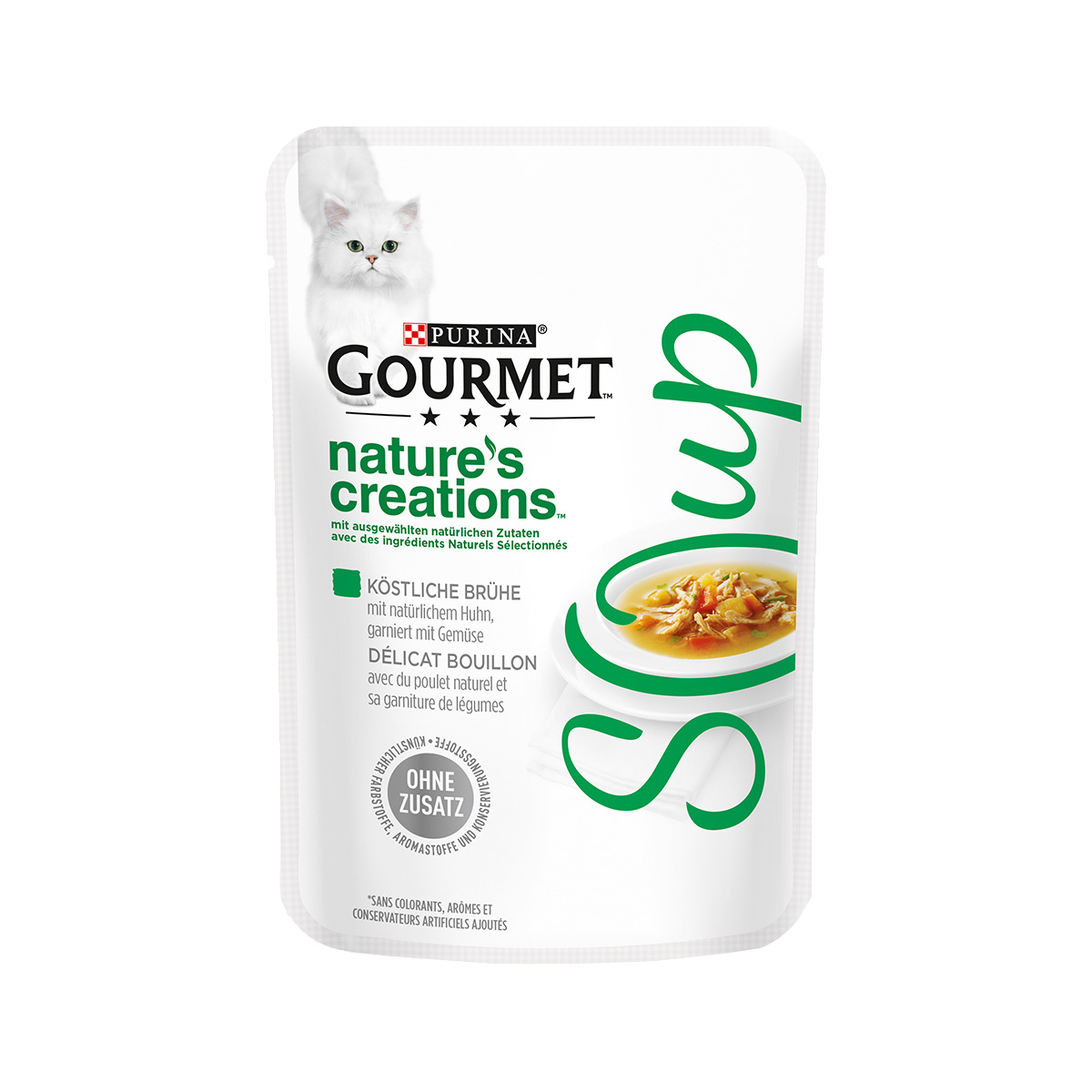 GOURMET Crystal Soup Köstliche Brühe mit Huhn und Gemüse