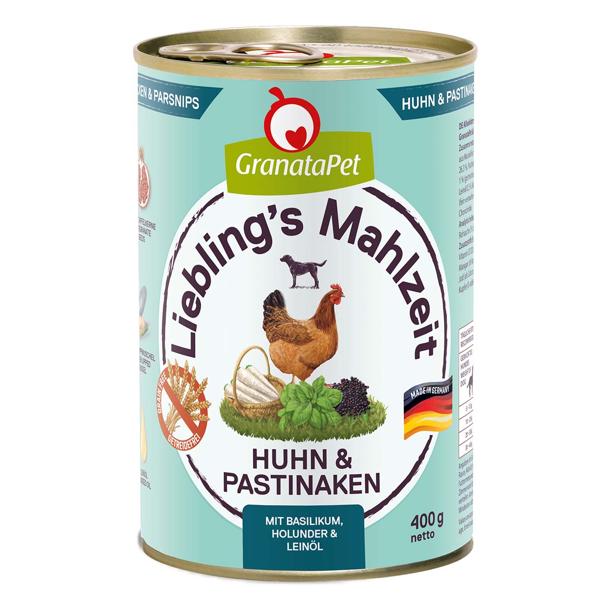 GranataPet Liebling's Mahlzeit Huhn und Pastinaken