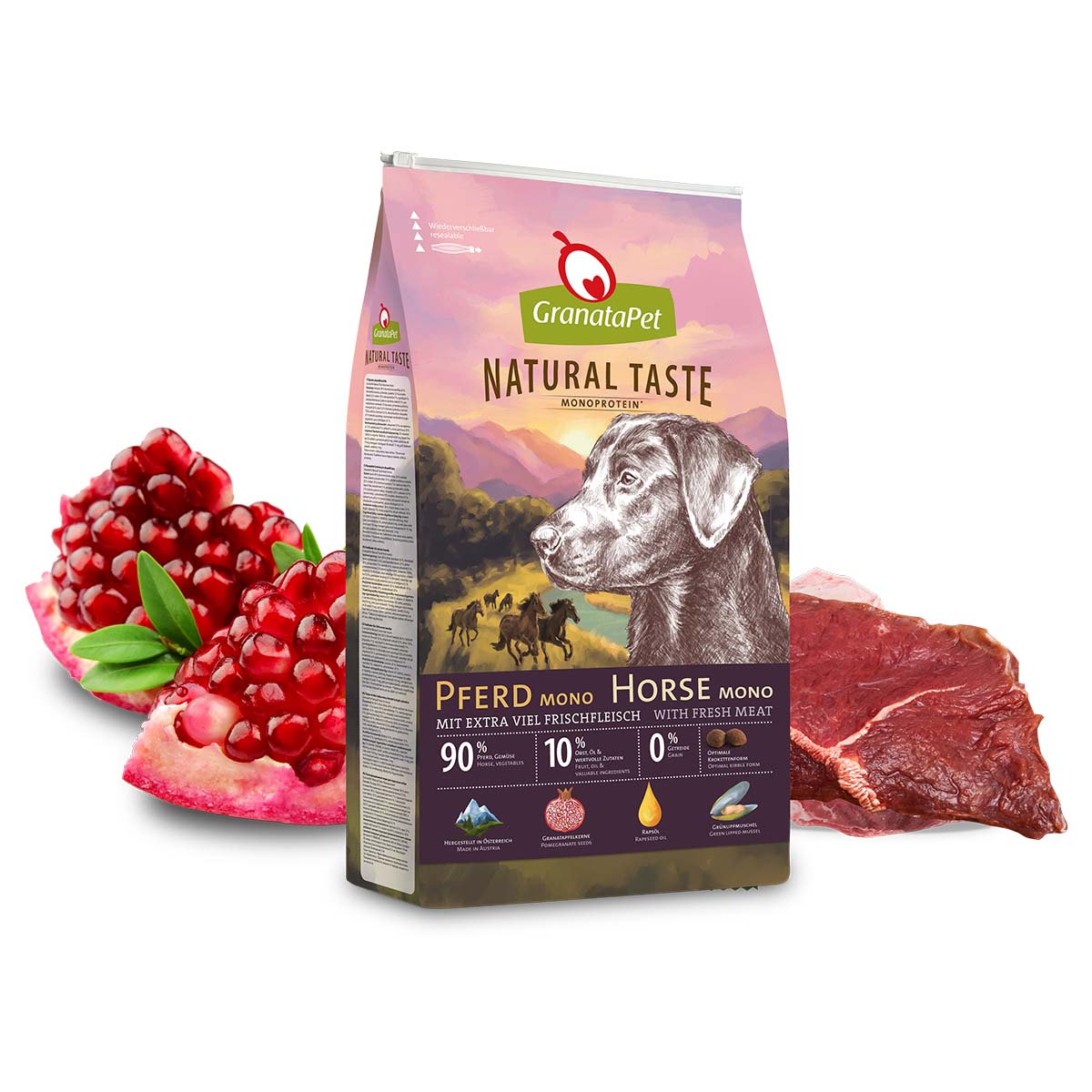 GranataPet Natural Taste Pferd Mono