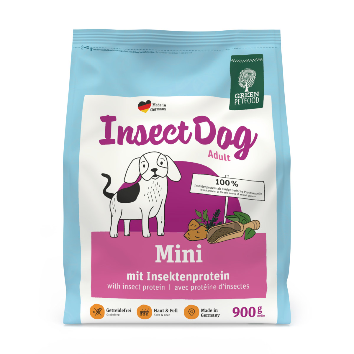 Green Petfood InsectDog Mini