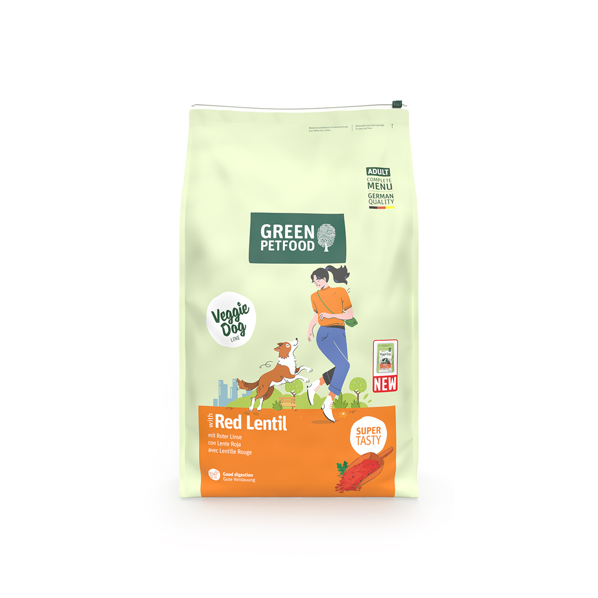 Green Petfood Red Lentil