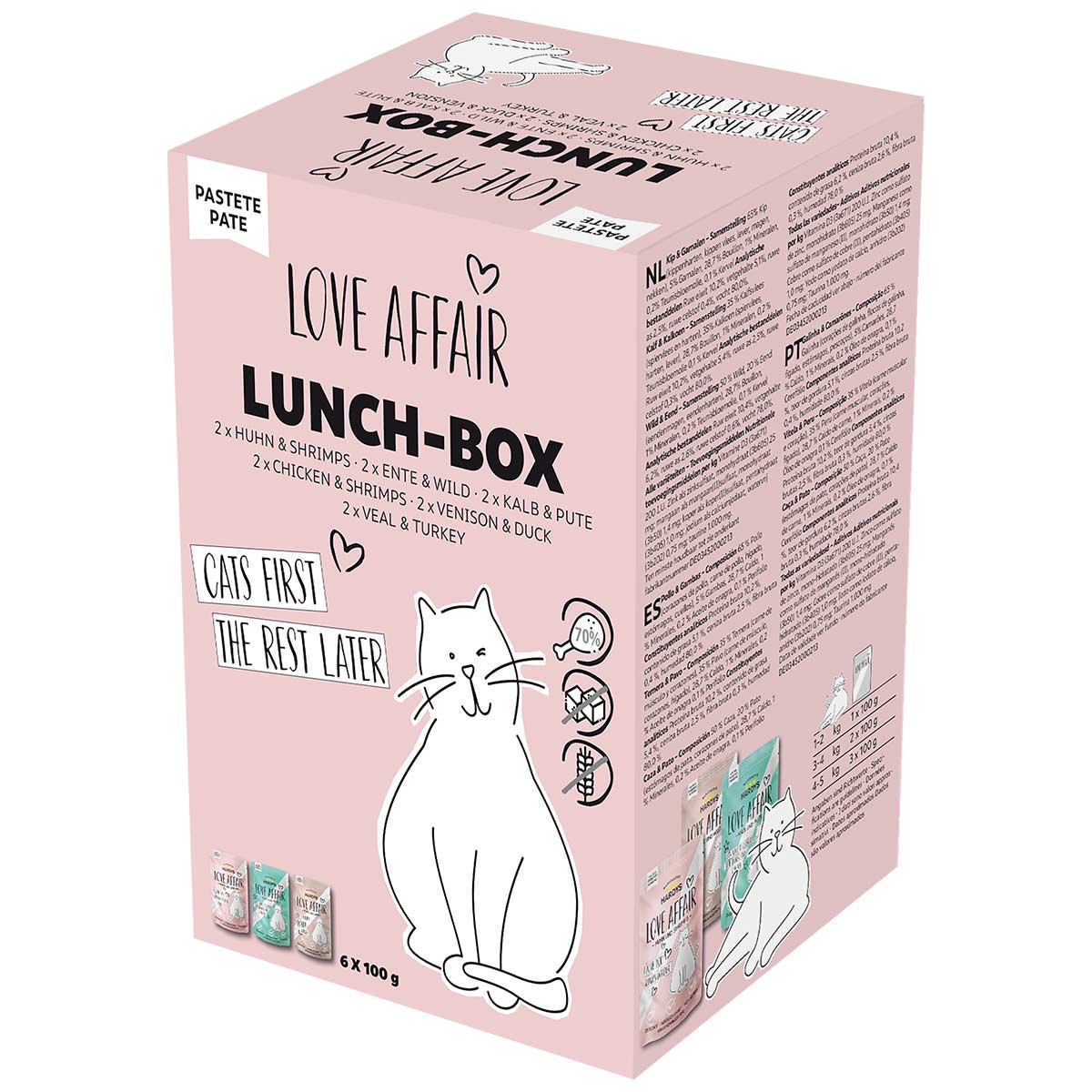 Hardys Love Affair Mixpaket 6x100g