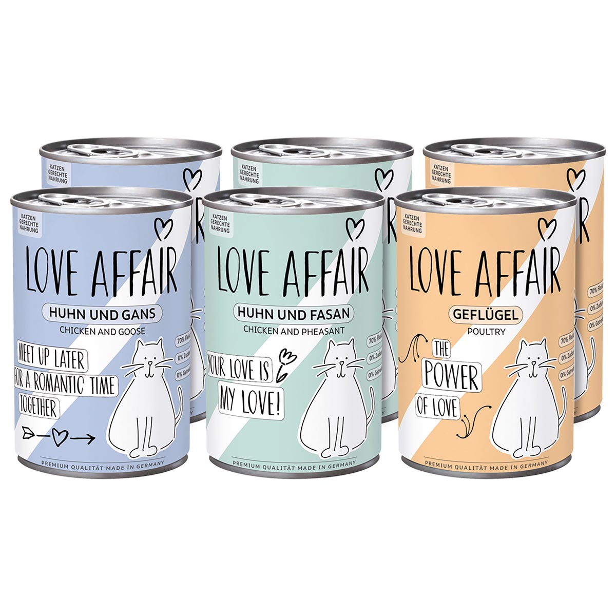 Hardys Love Affair Mixpaket 6x400g