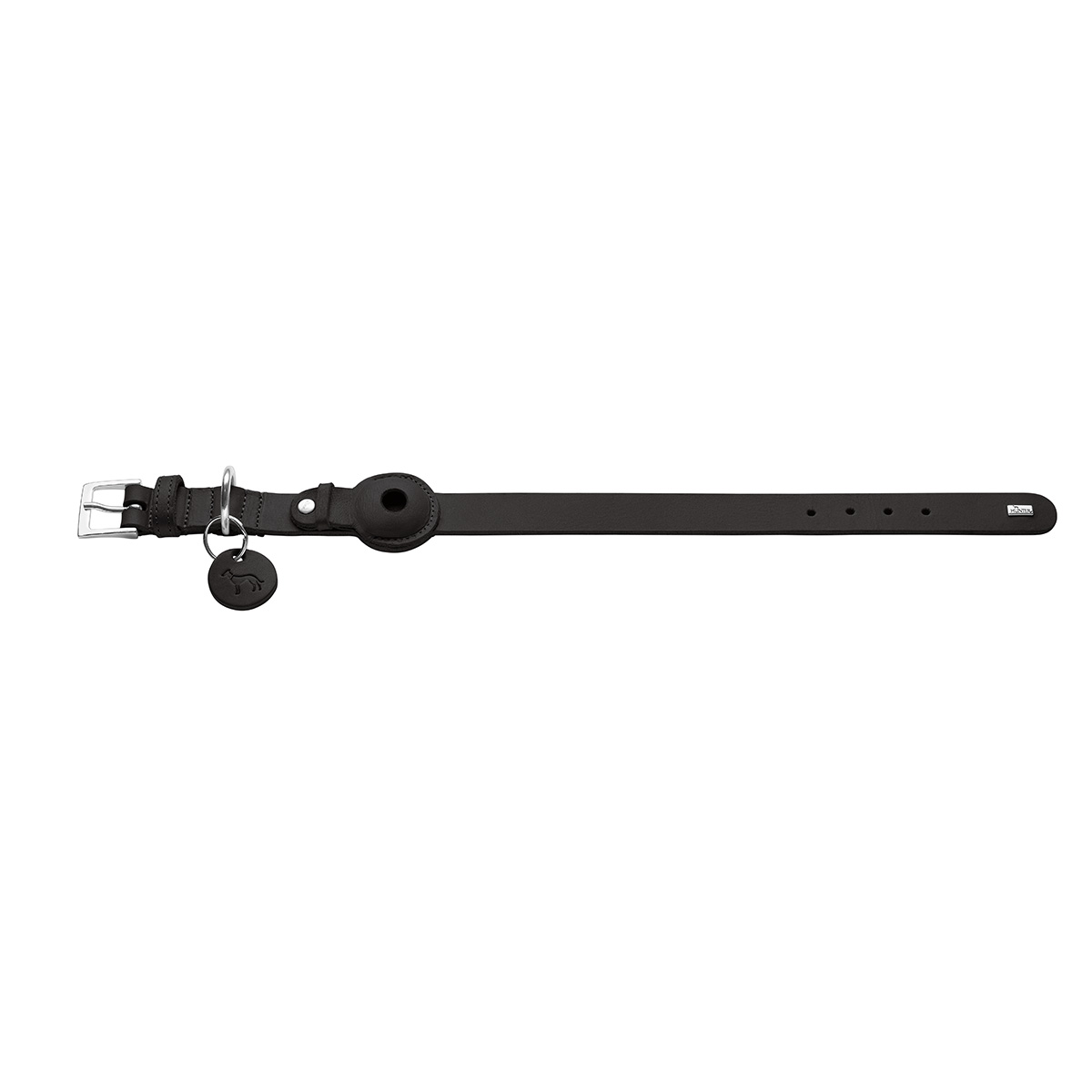 HUNTER Halsband Viborg schwarz AirTag Halter