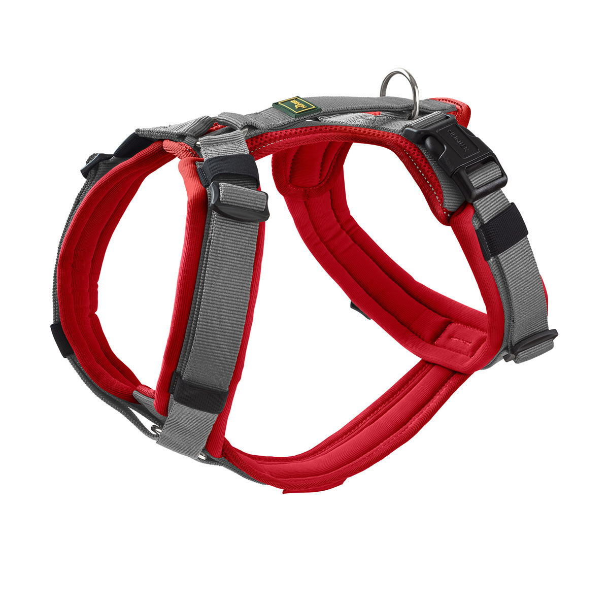 Hunter Geschirr Maldon Up 53-71/M rot/grau | Gebrauchtware