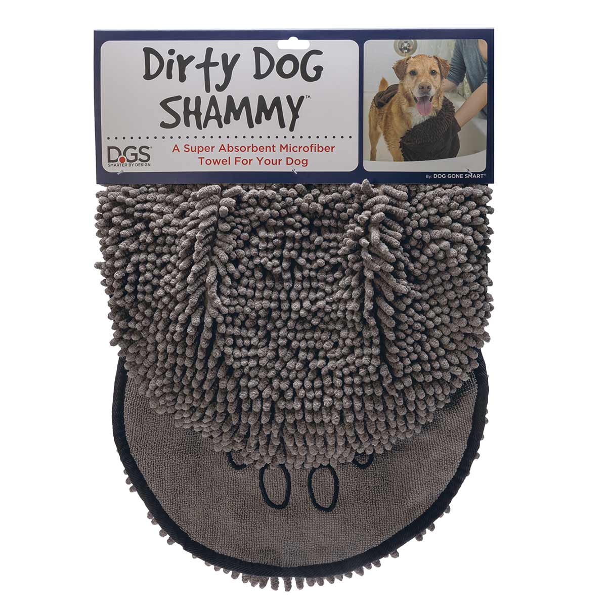 Dirty Dog Shammy saugstarkes Hundehandtuch 80x35cm