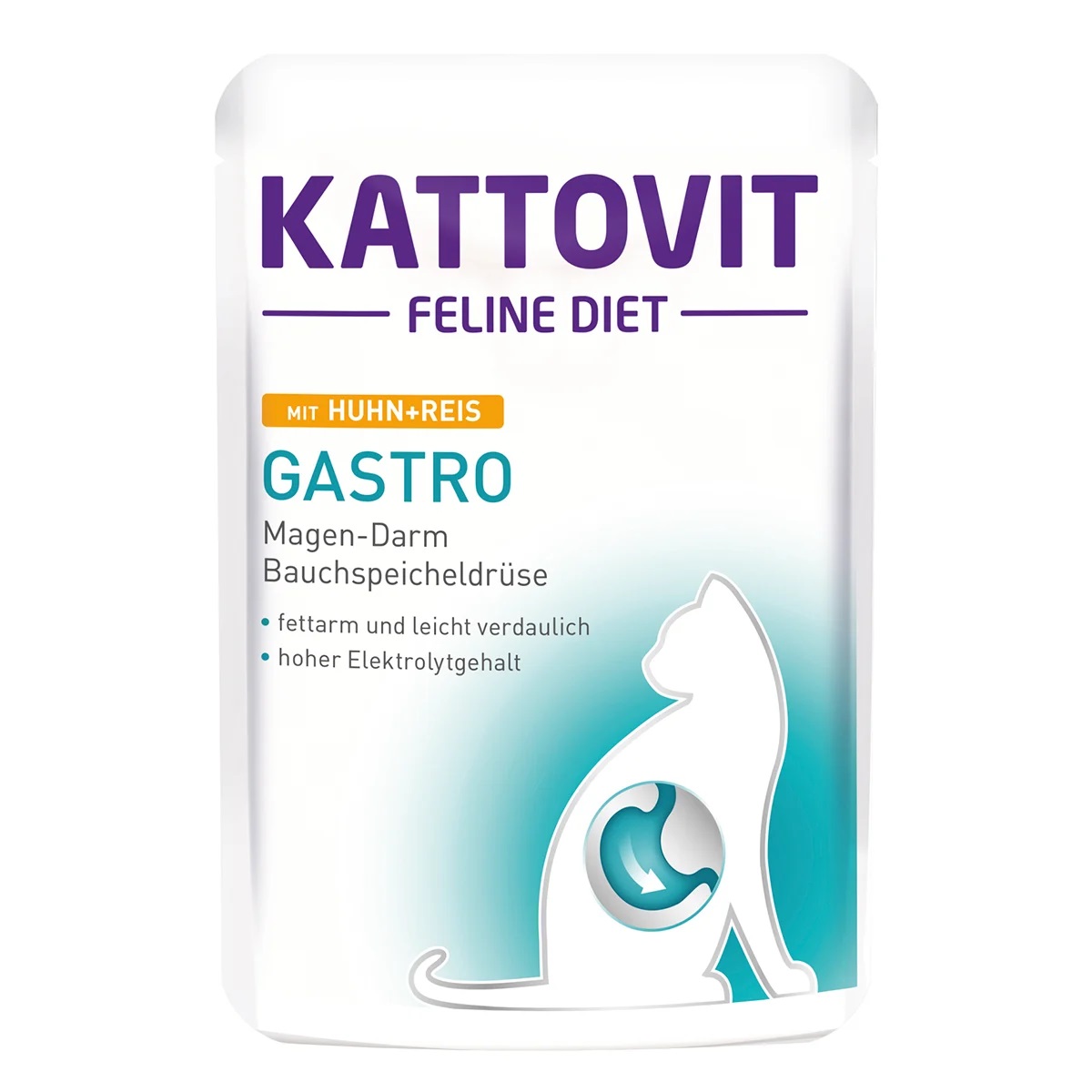 Kattovit Gastro Huhn + Reis