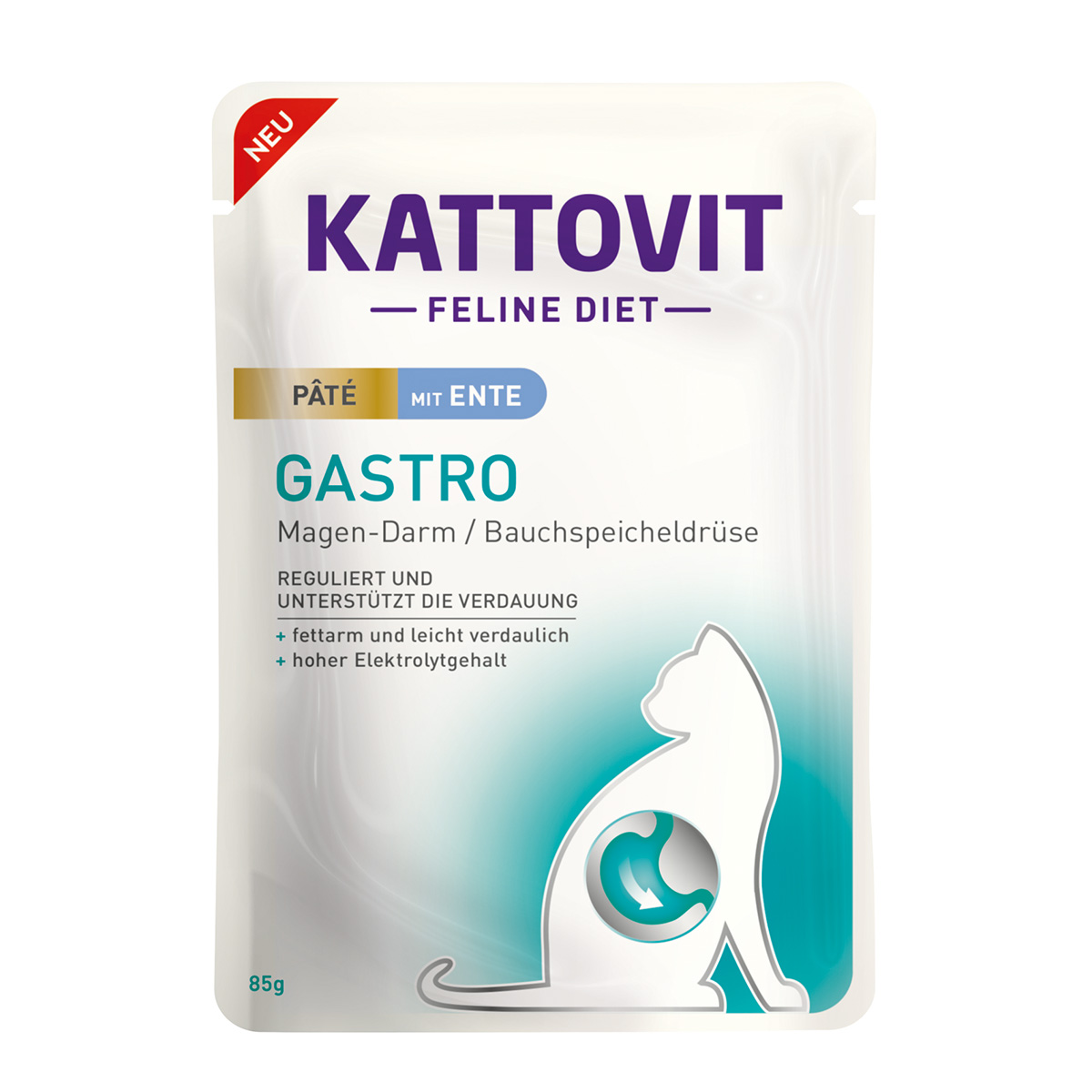 Kattovit Gastro Paté mit Ente