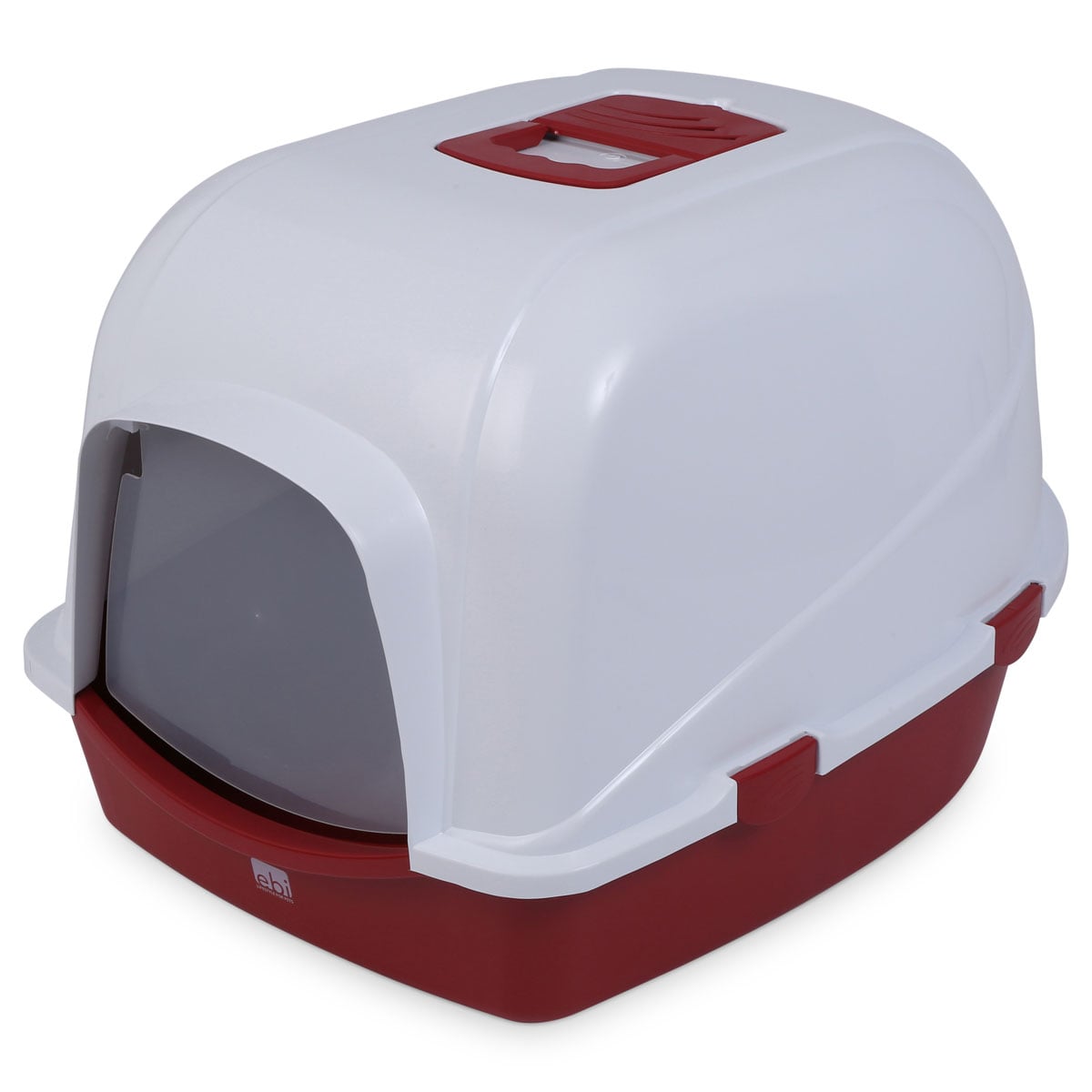 Katzentoilette Eclipse L - 56x70x46 cm rot | Gebrauchtware