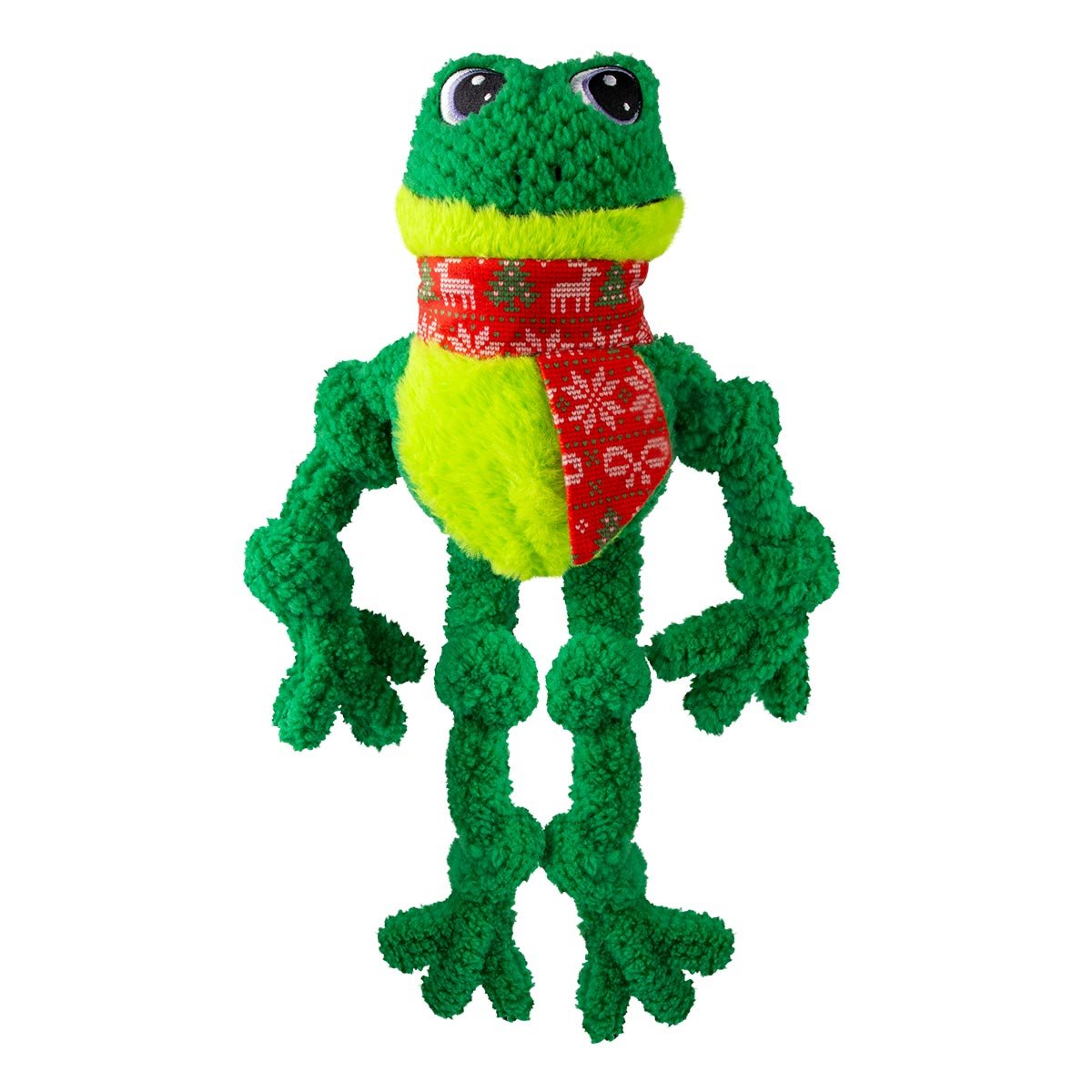 KONG Holiday Hundespielzeug Knots Frosch L / XL
