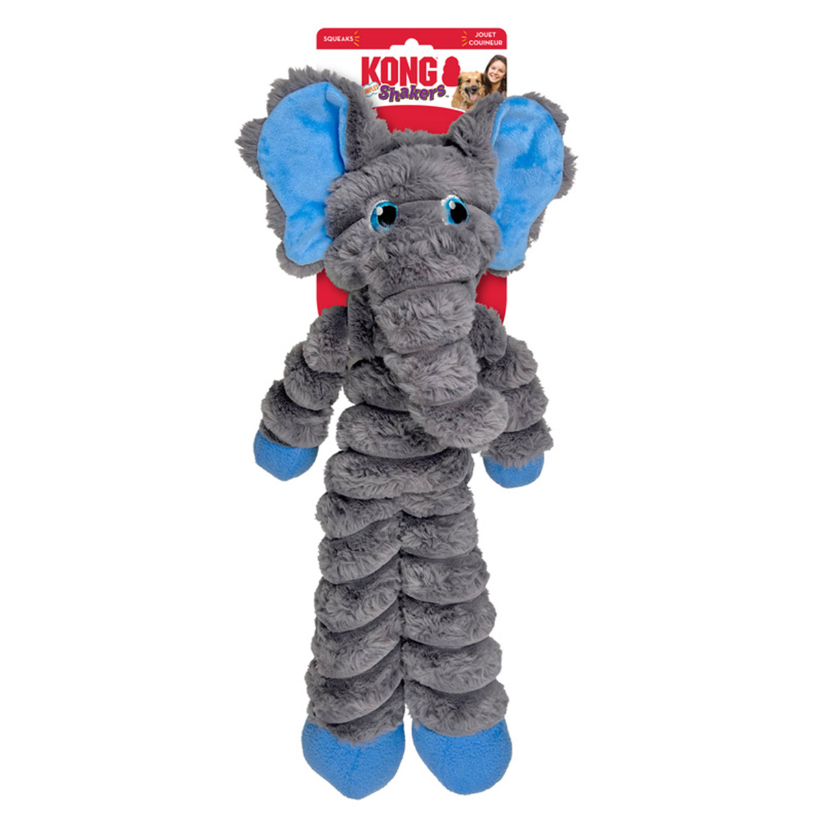 KONG Shakers Crumples Elefant Hundespielzeug XL