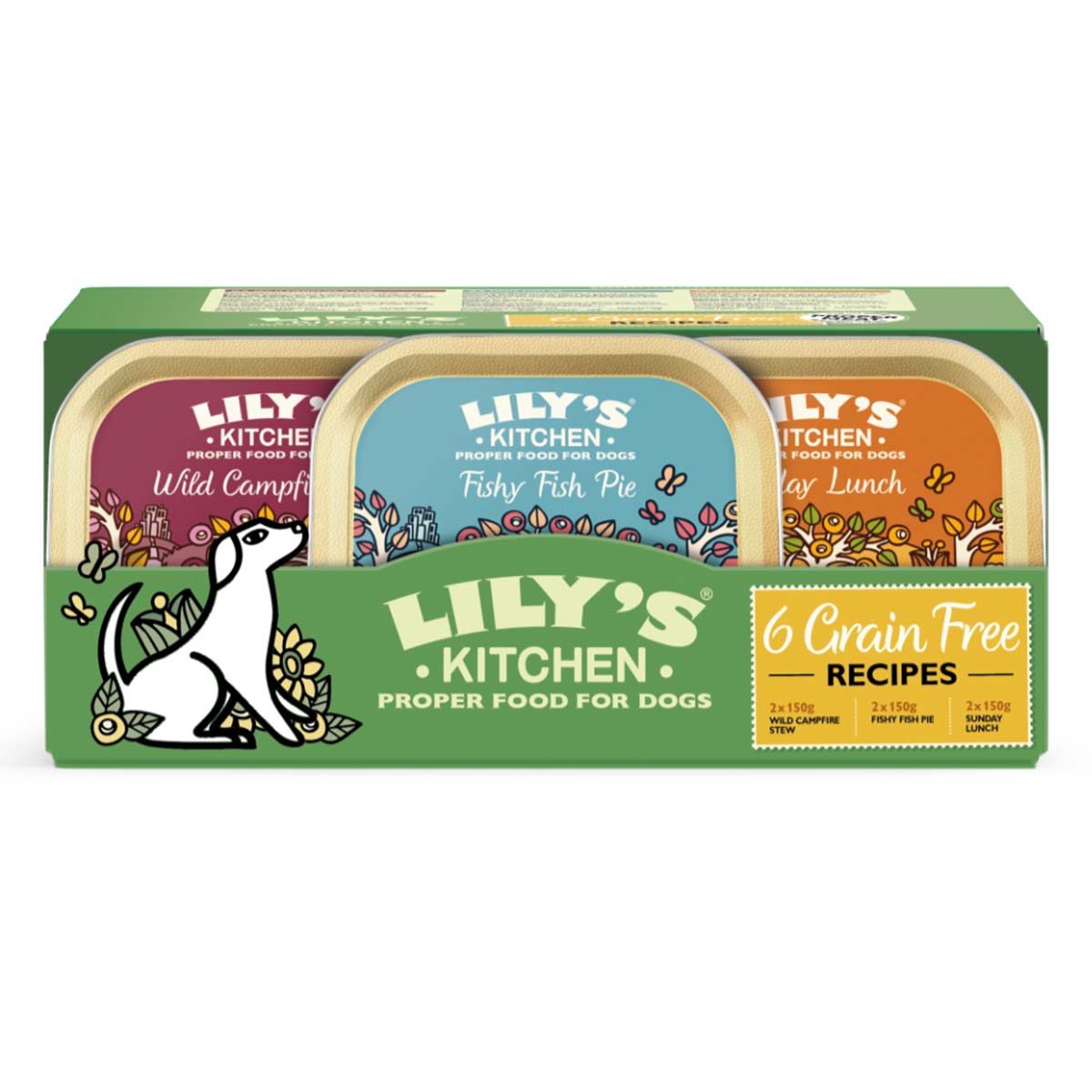 LILY´S KITCHEN Getreidefrei 6x150g