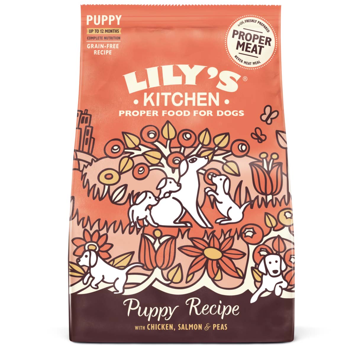 LILY´S KITCHEN Puppy Dog Huhn, Lachs, Erbsen 7kg