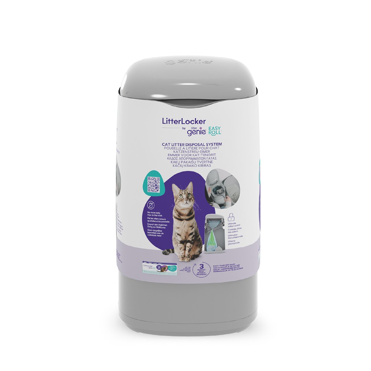 LitterLocker by Litter Genie EasyRoll Streu-Eimer
