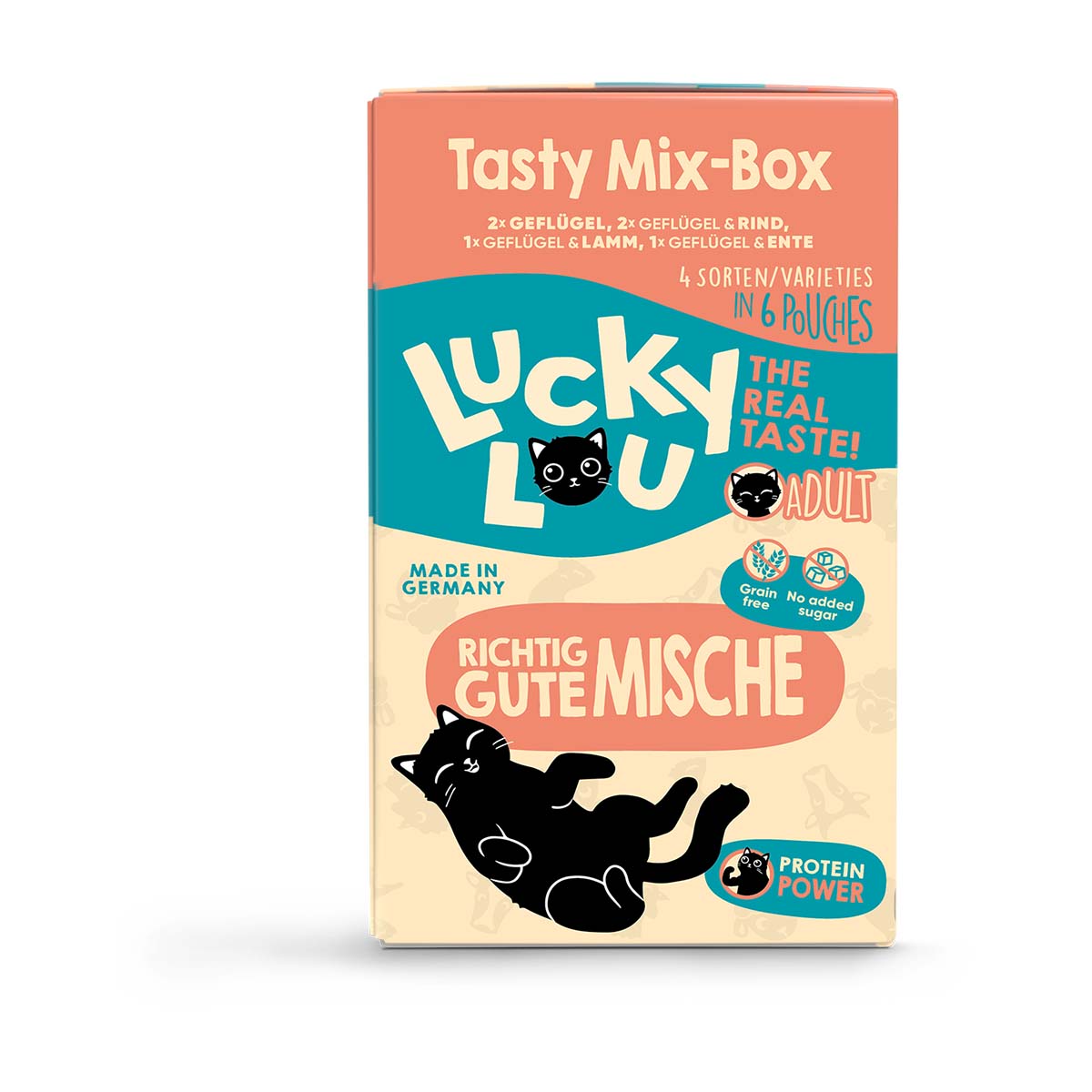 Lucky Lou Lifestage Adult Tasty-Mix 6x125g