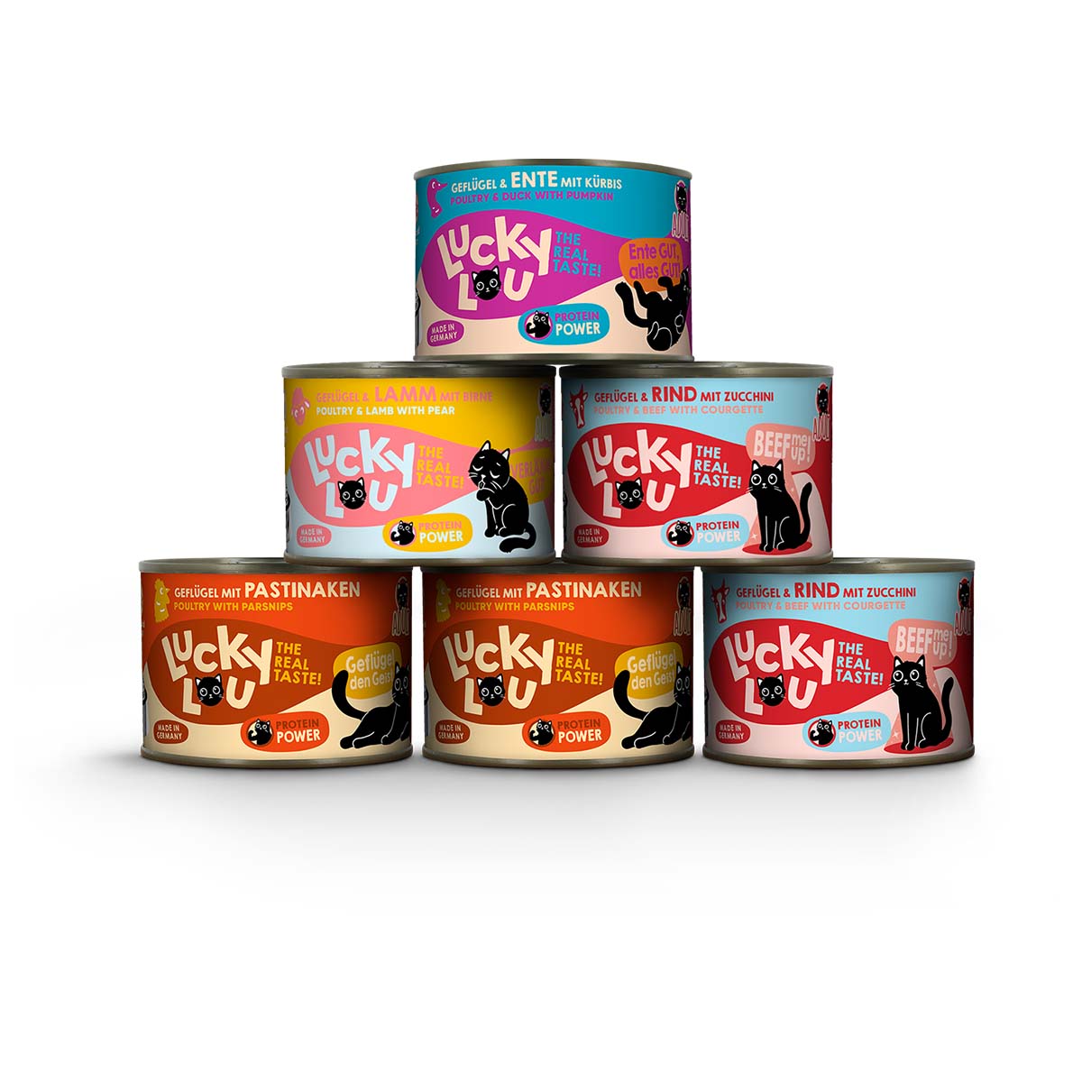 Lucky Lou Lifestage Adult Tasty-Mix 6x200g