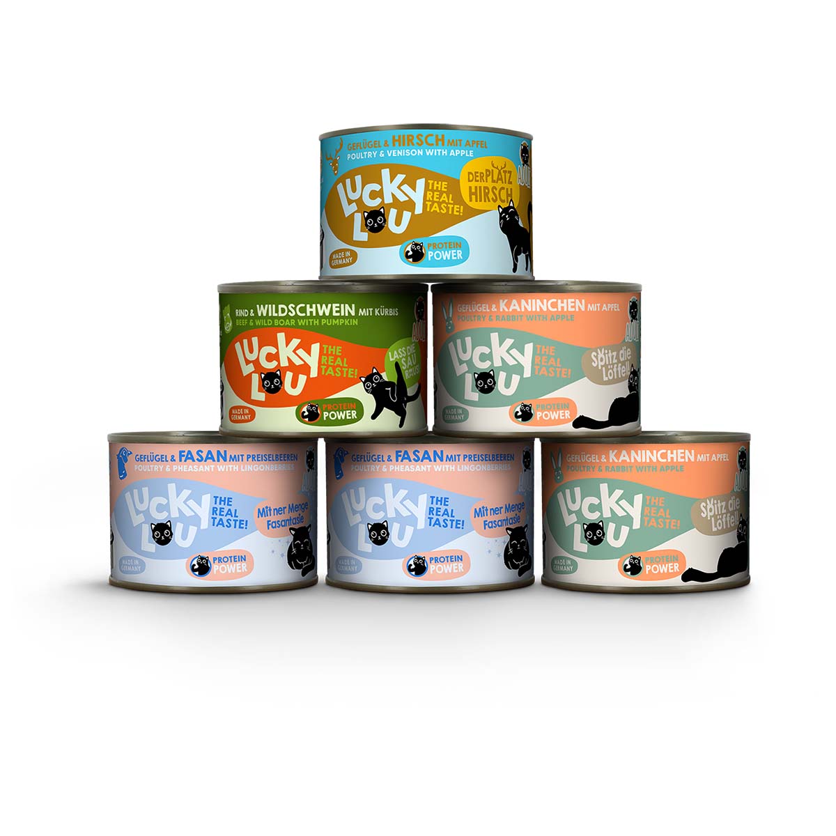 Lucky Lou Lifestage Adult Wild-Mix 6x200g