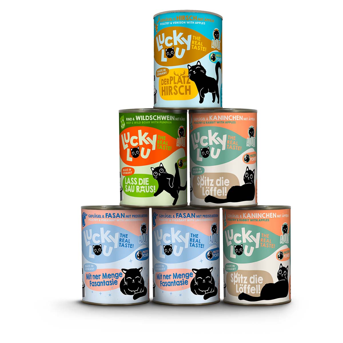 Lucky Lou Lifestage Adult Wild-Mix 6x400g