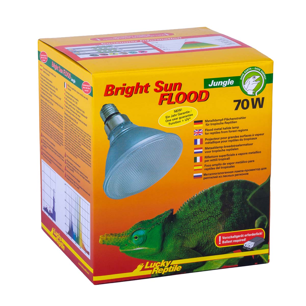 Lucky Reptile Bright Sun FLOOD Jungle