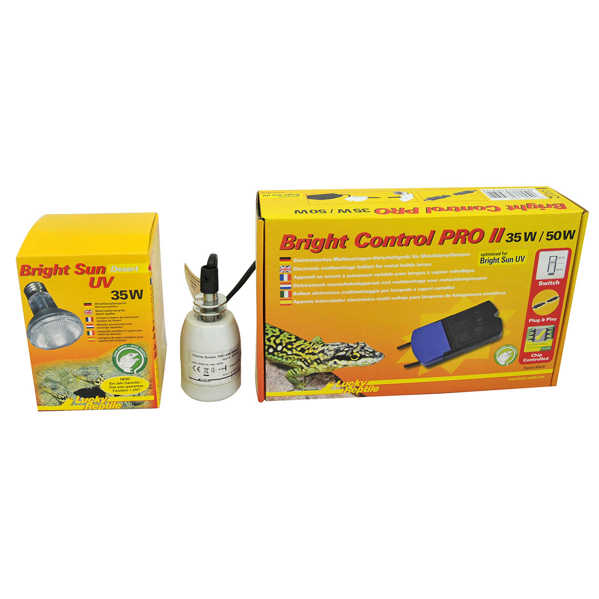 Lucky Reptile Bright Sun UV 35 W Komplettset