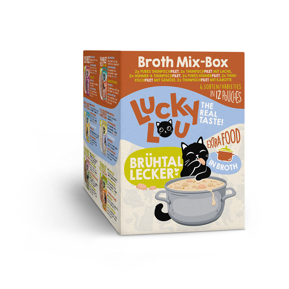 Lucky Lou Extra Food Broth Mix-Box 12x70g