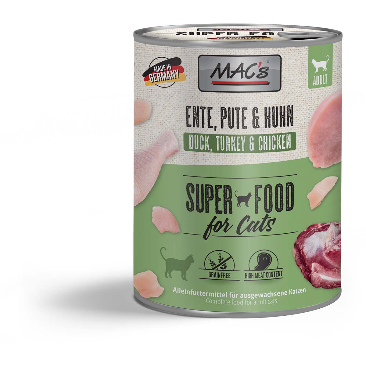 MAC's CAT Ente, Pute &amp; Huhn