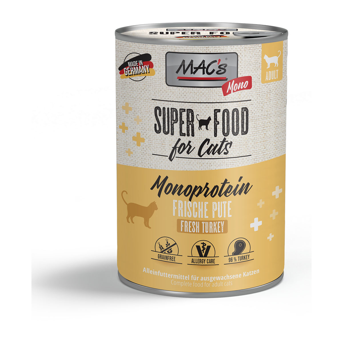 MAC's Cat Vetcare Mono sensitive Pute