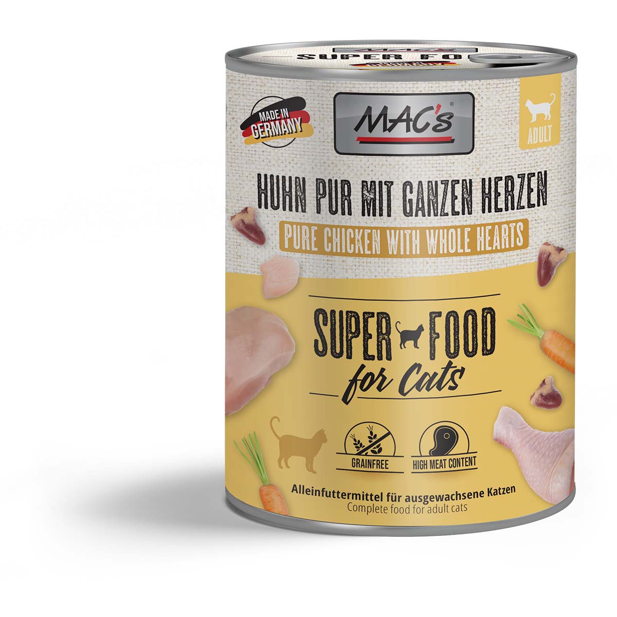 MAC's CAT Huhn PUR mit ganzen Herzen