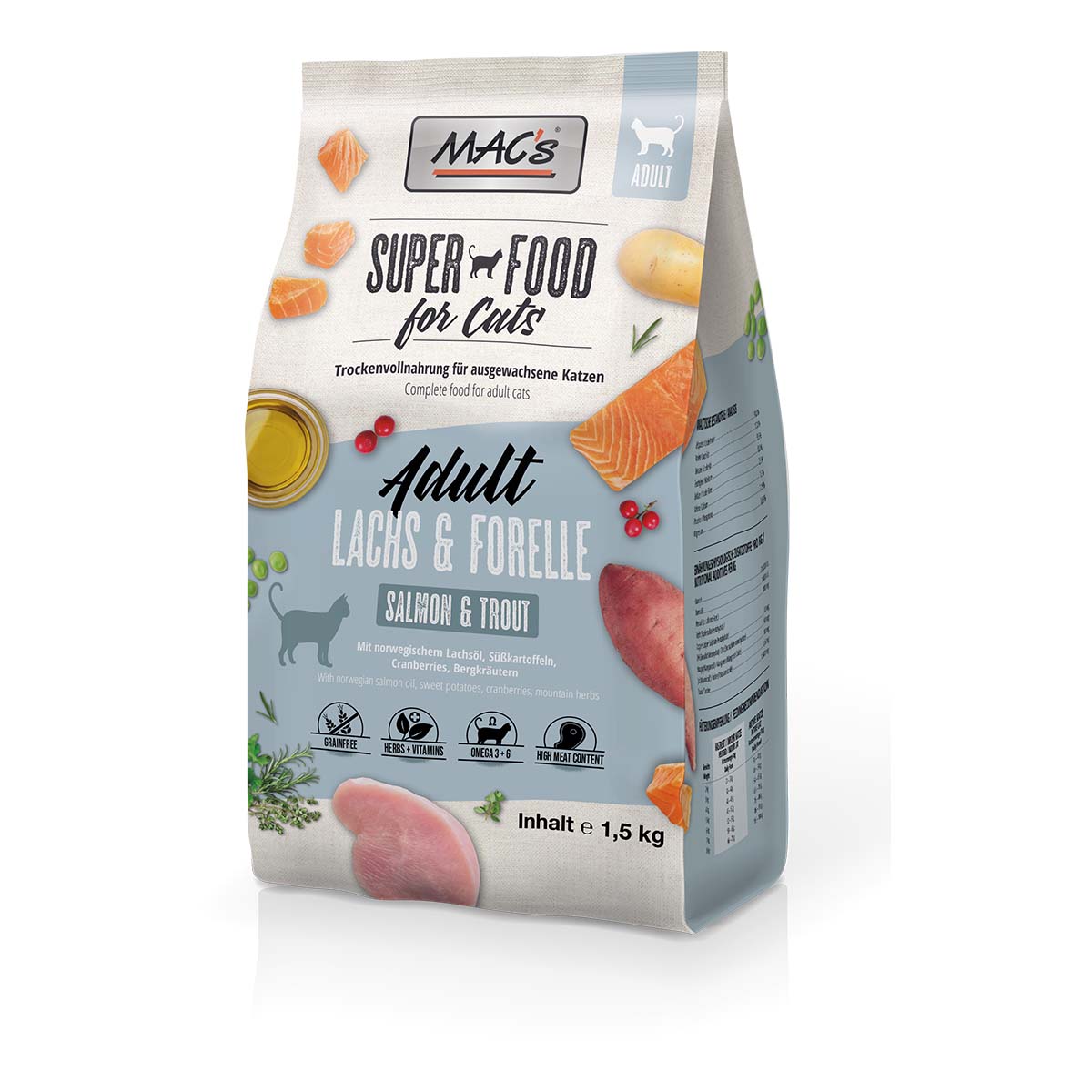 MAC's Cat Adult Lachs &amp; Forelle