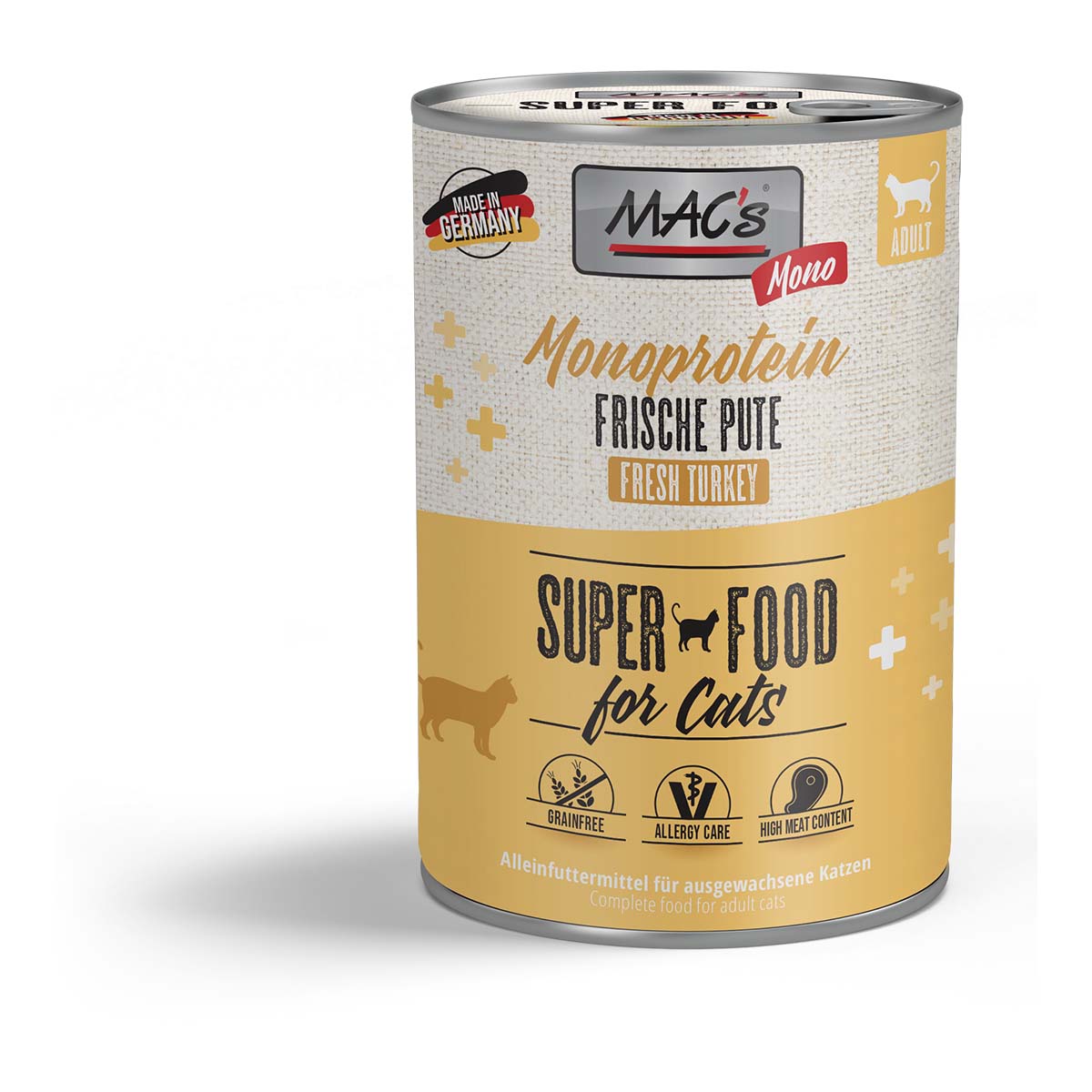 MAC's Cat Vetcare Mono sensitive Pute
