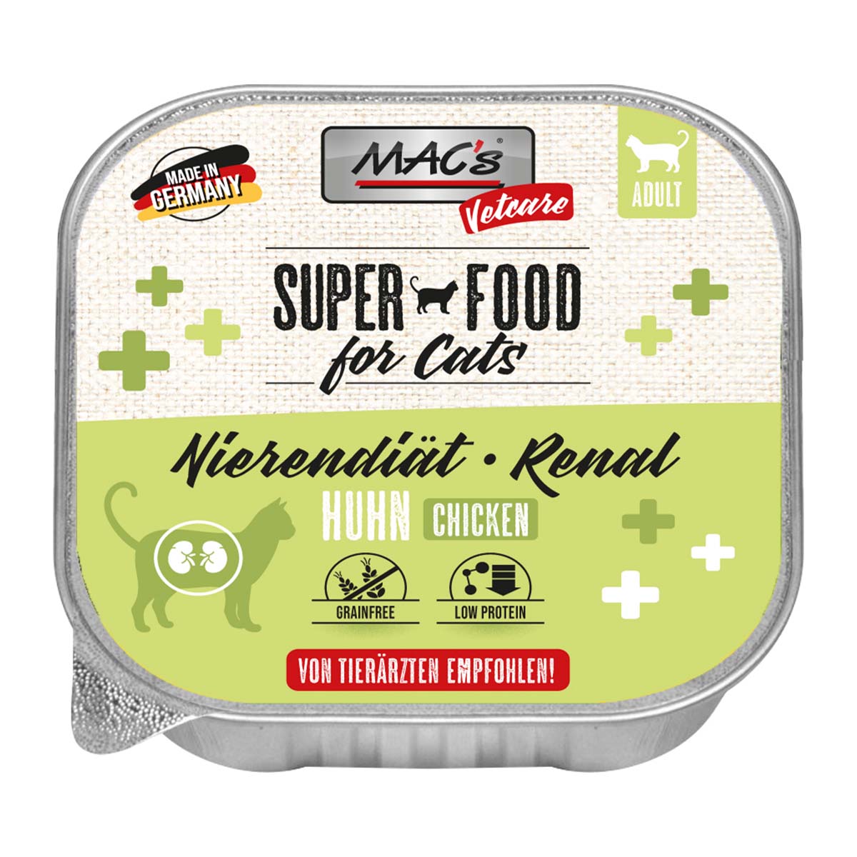 MAC's Cat Vetcare Huhn Nierendiät