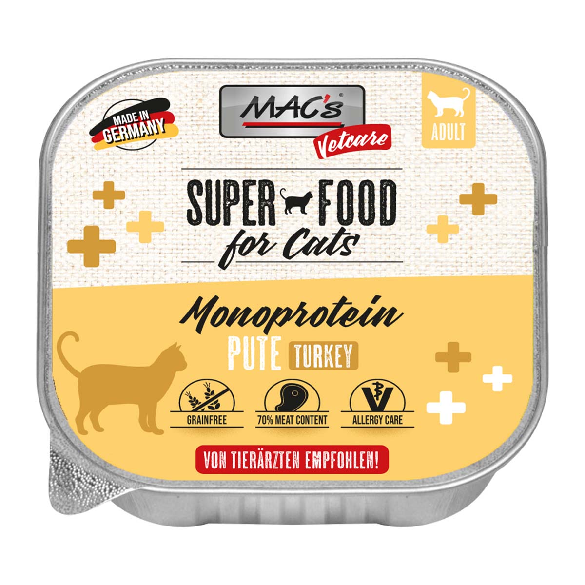 MAC's Cat Vetcare Pute Mono sensitive