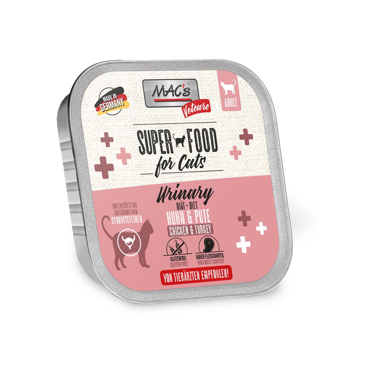 MAC's Cat Vetcare Huhn und Pute Urinary