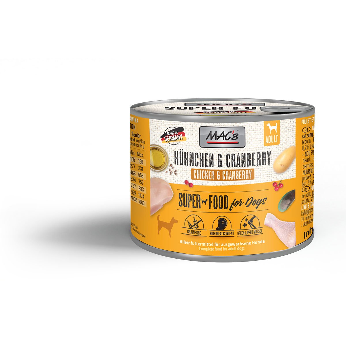 MAC's Dog Hühnchen und Cranberry