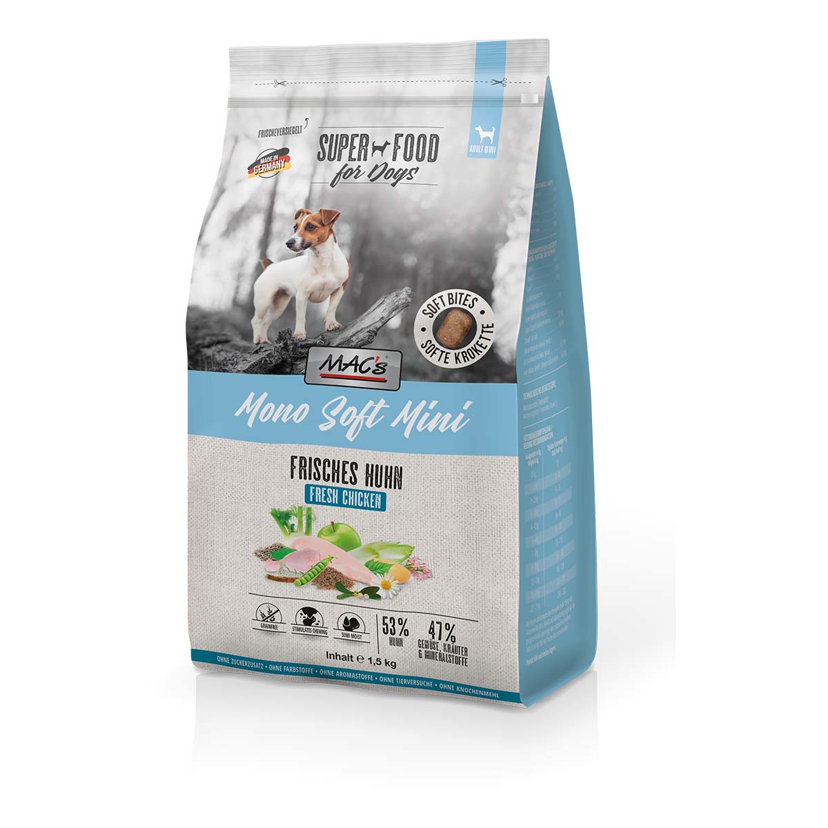 MAC's Dog Mono Soft Mini Frisches Huhn