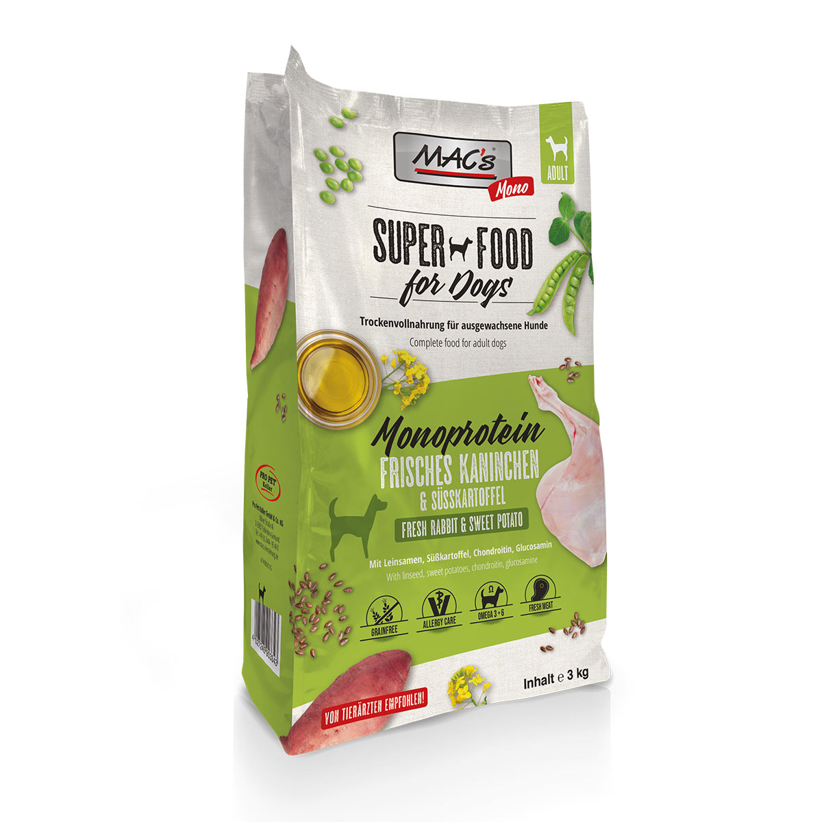 MAC's Dog Mono Frisches Kaninchen