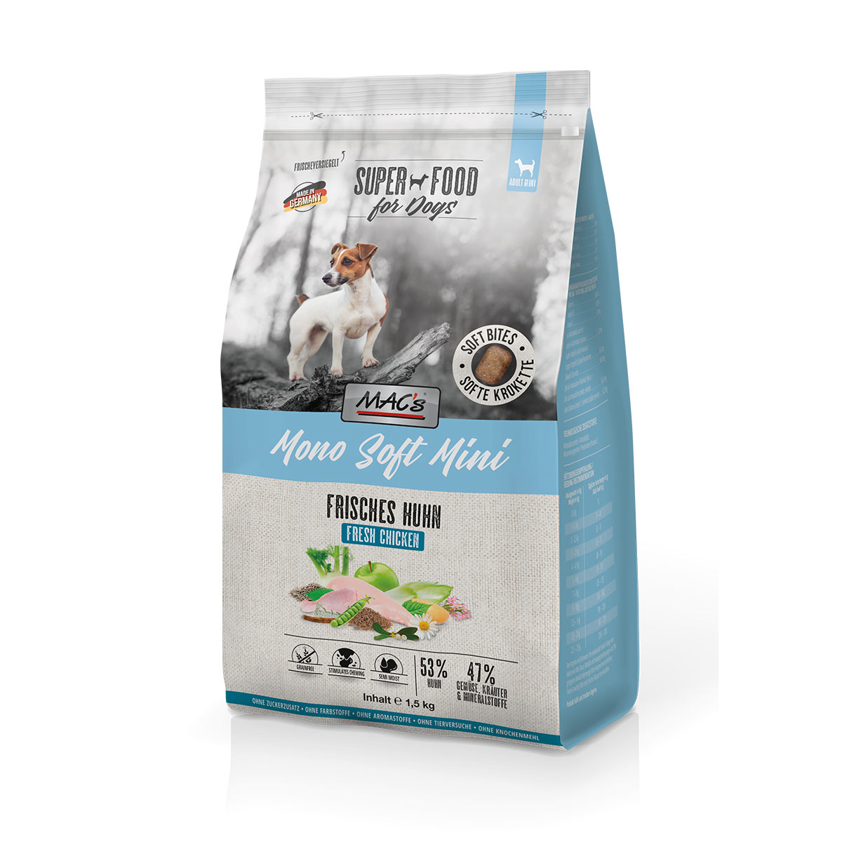 MAC's Dog Mono Soft Mini Frisches Huhn