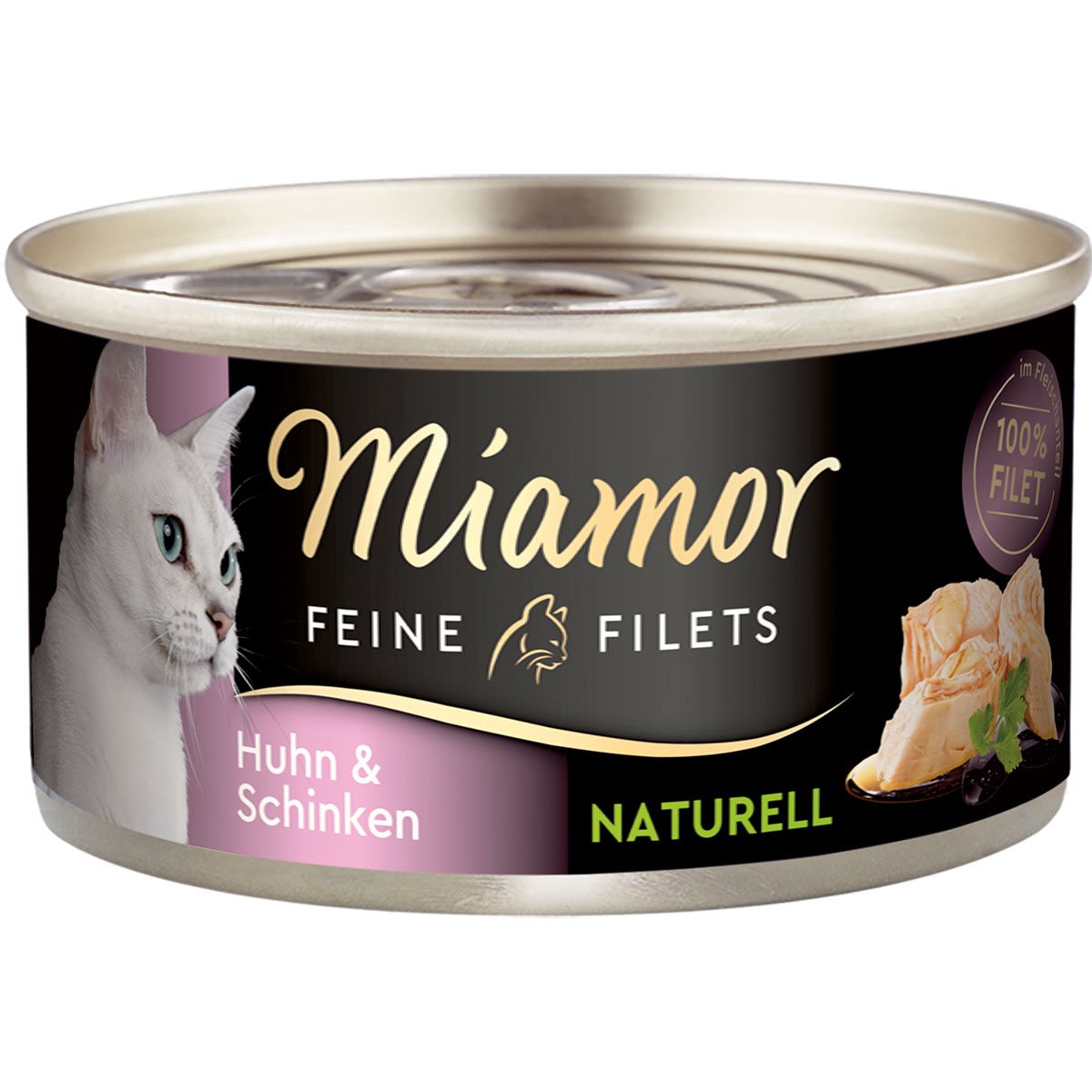 Miamor Feine Filets naturell Huhn &amp; Schinken