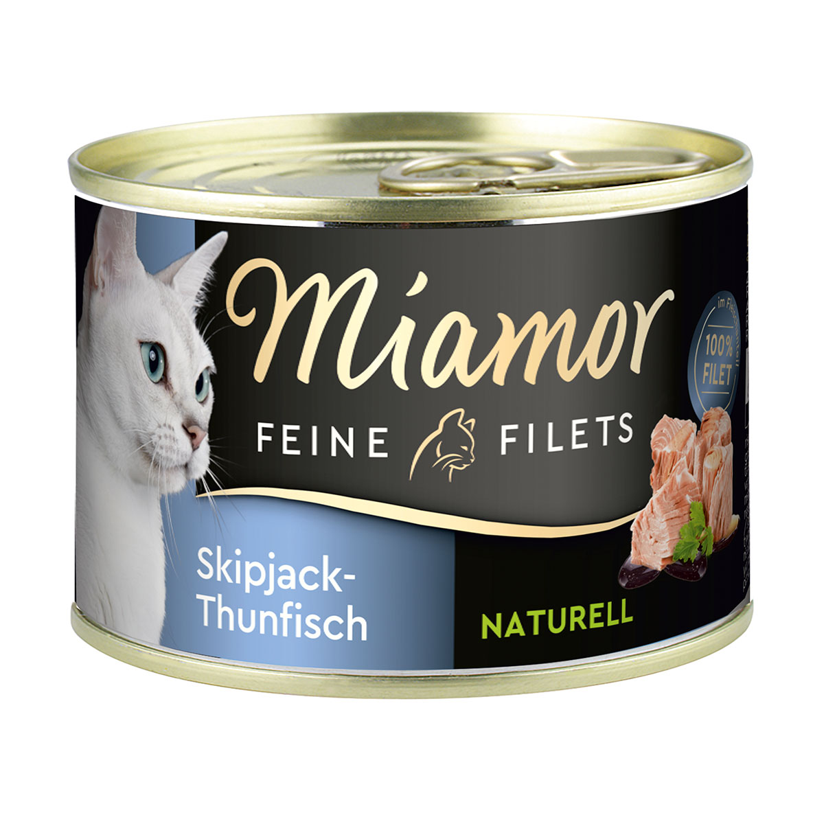 Miamor Feine Filets Naturell Skipjack-Thunfisch